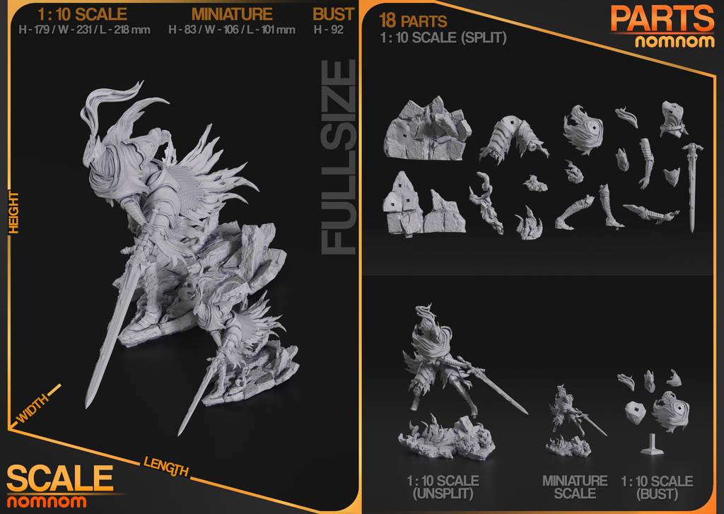 P站图纸印象馆 NomNom 黑暗之魂 亚尔特留斯 NomNom 黑暗之魂 亚尔特留斯