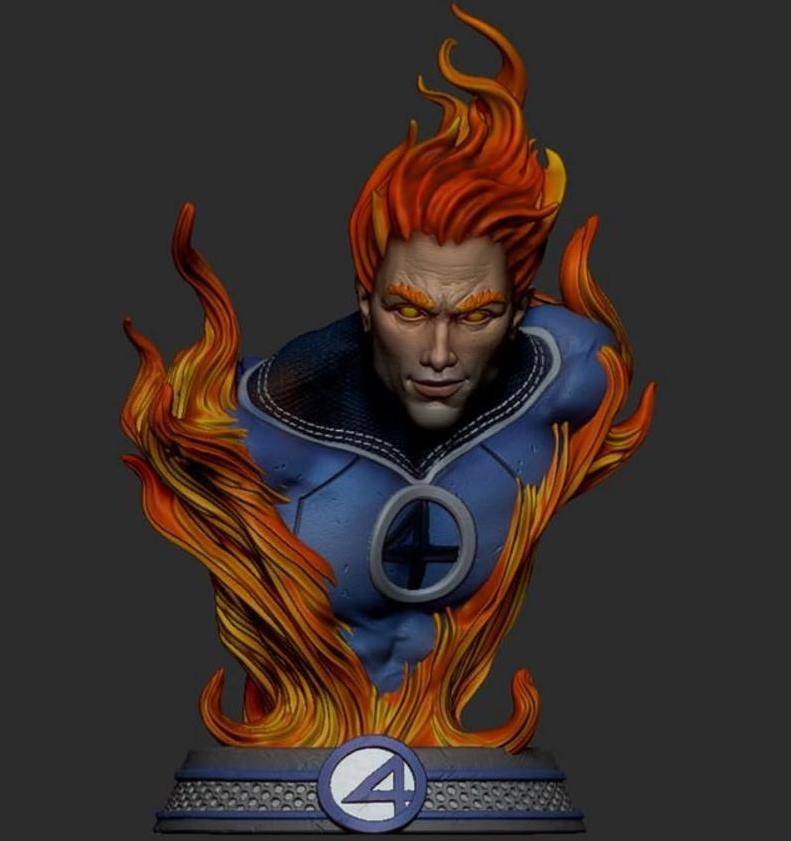 P站图纸印象馆 漫威 霹雳火 漫威 霹雳火