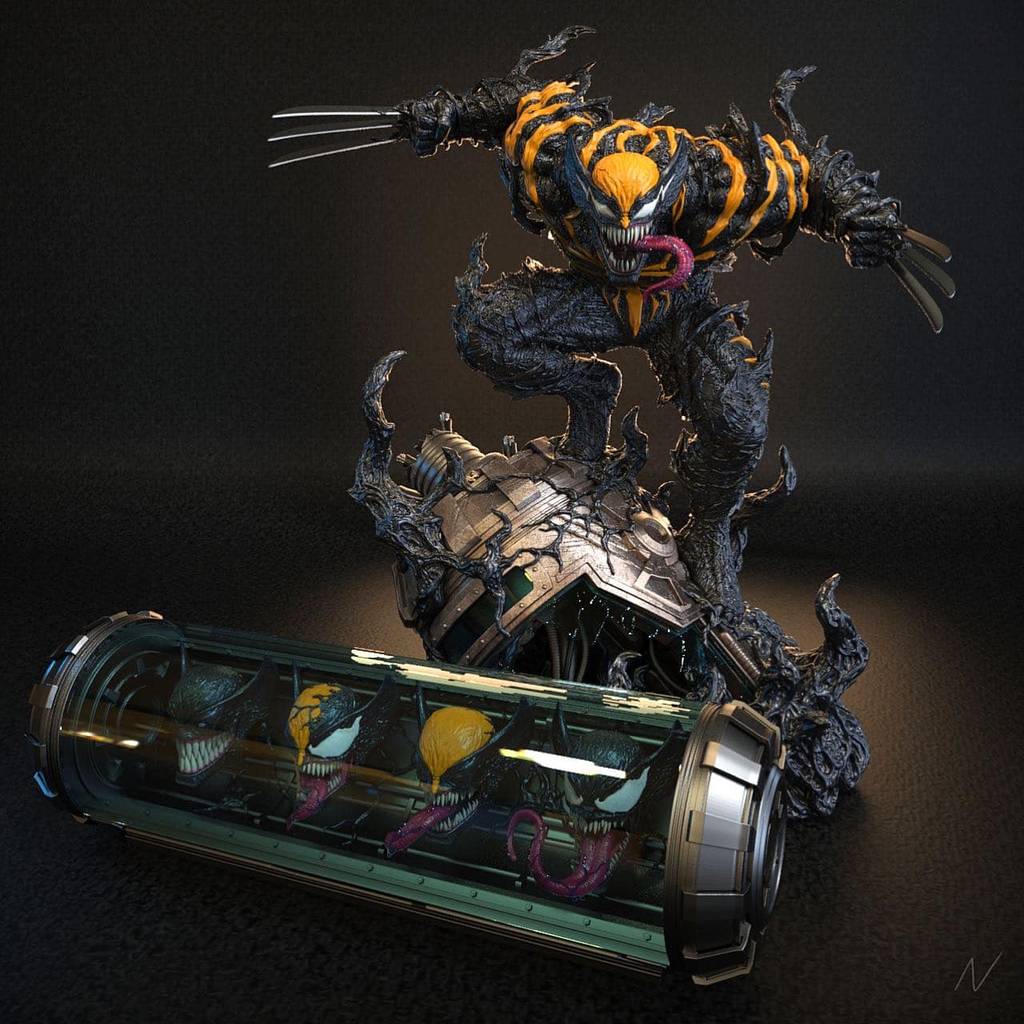 P站图纸印象馆 漫威 金钢狼 漫威 金钢狼