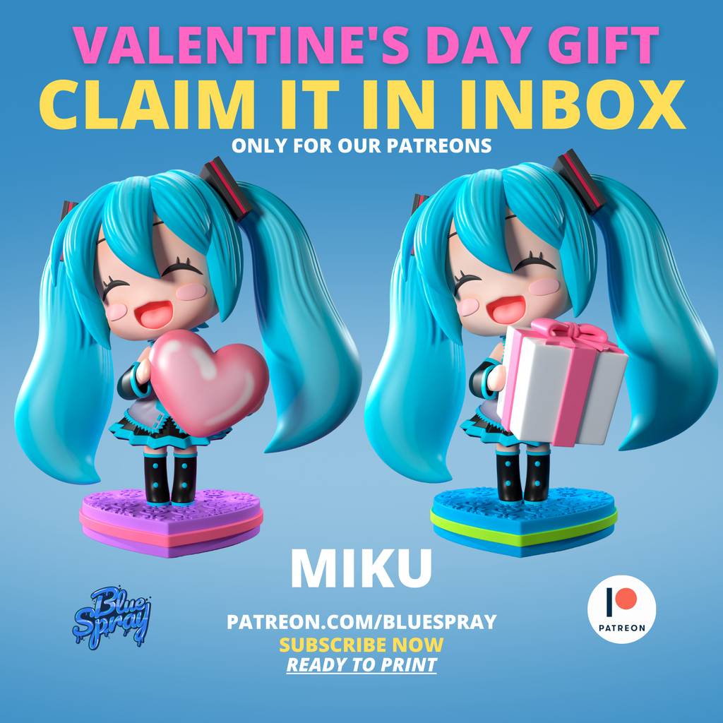 P站图纸印象馆 Blue Spray 初音未来 Blue Spray 初音未来