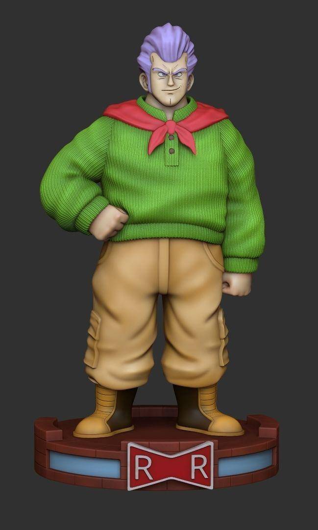 P站图纸印象馆 龙珠 白将军 龙珠 白将军