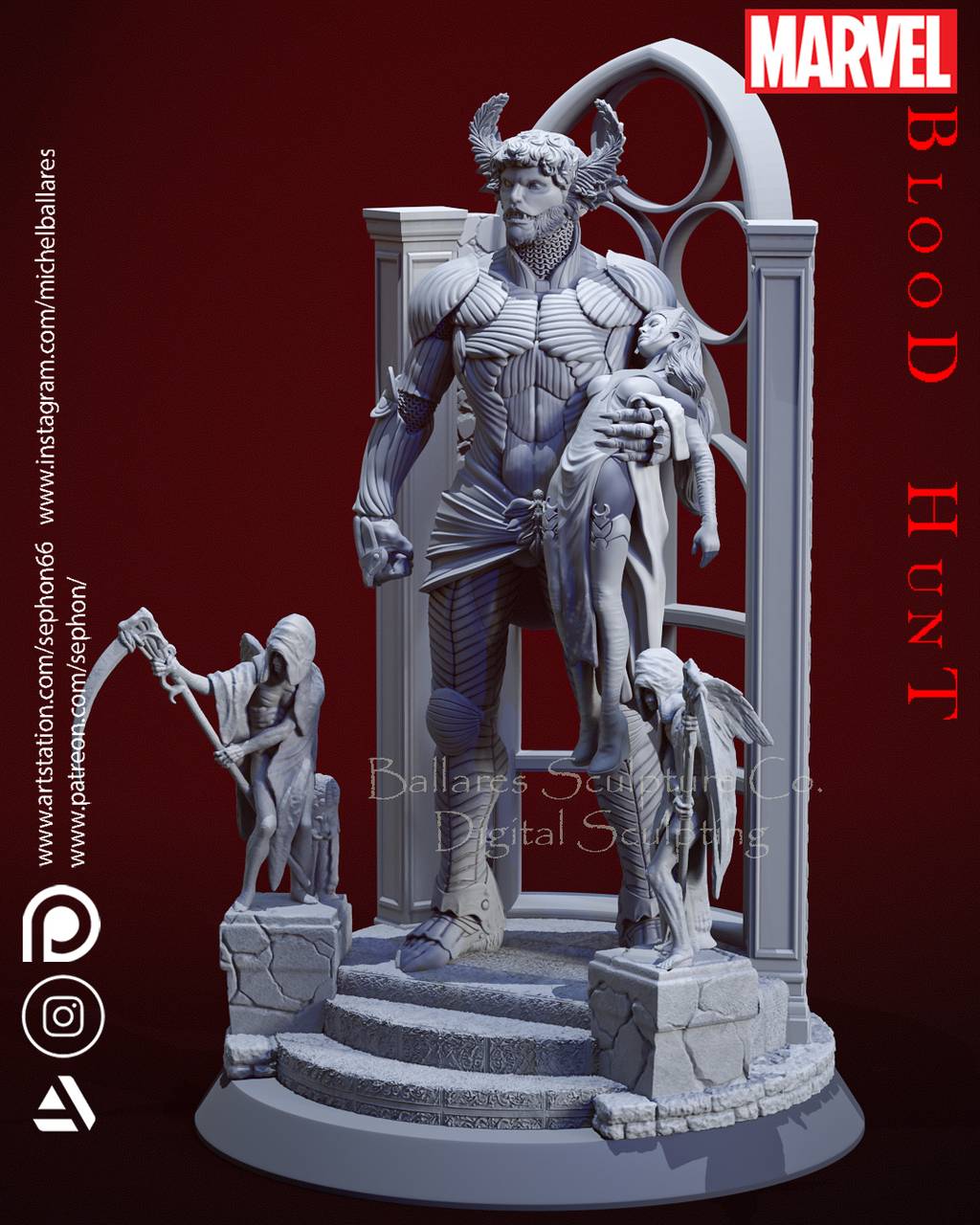 P站图纸印象馆 Geek MB 漫威 血腥风暴和绯红女巫 Geek MB 漫威 血腥风暴和绯红女巫