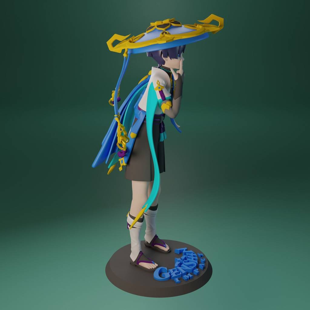 P站图纸印象馆 原神 斯卡拉姆齐 原神 斯卡拉姆齐