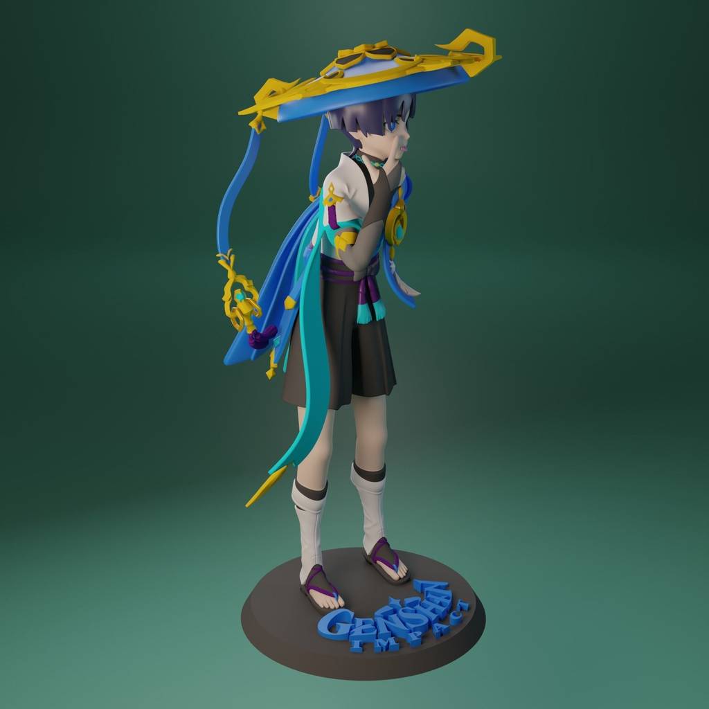 P站图纸印象馆 原神 斯卡拉姆齐 原神 斯卡拉姆齐