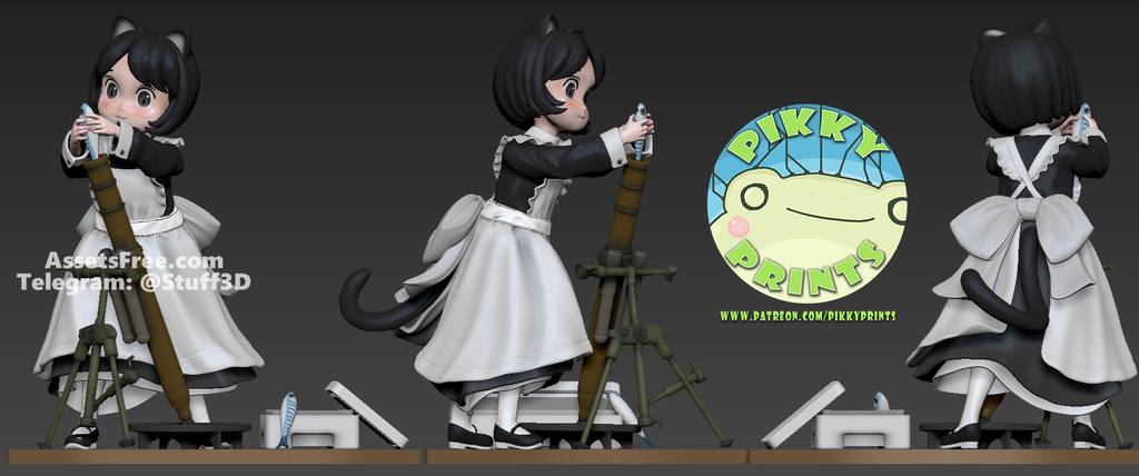 P站图纸印象馆 Pikitty 猫女仆 Pikitty 猫女仆