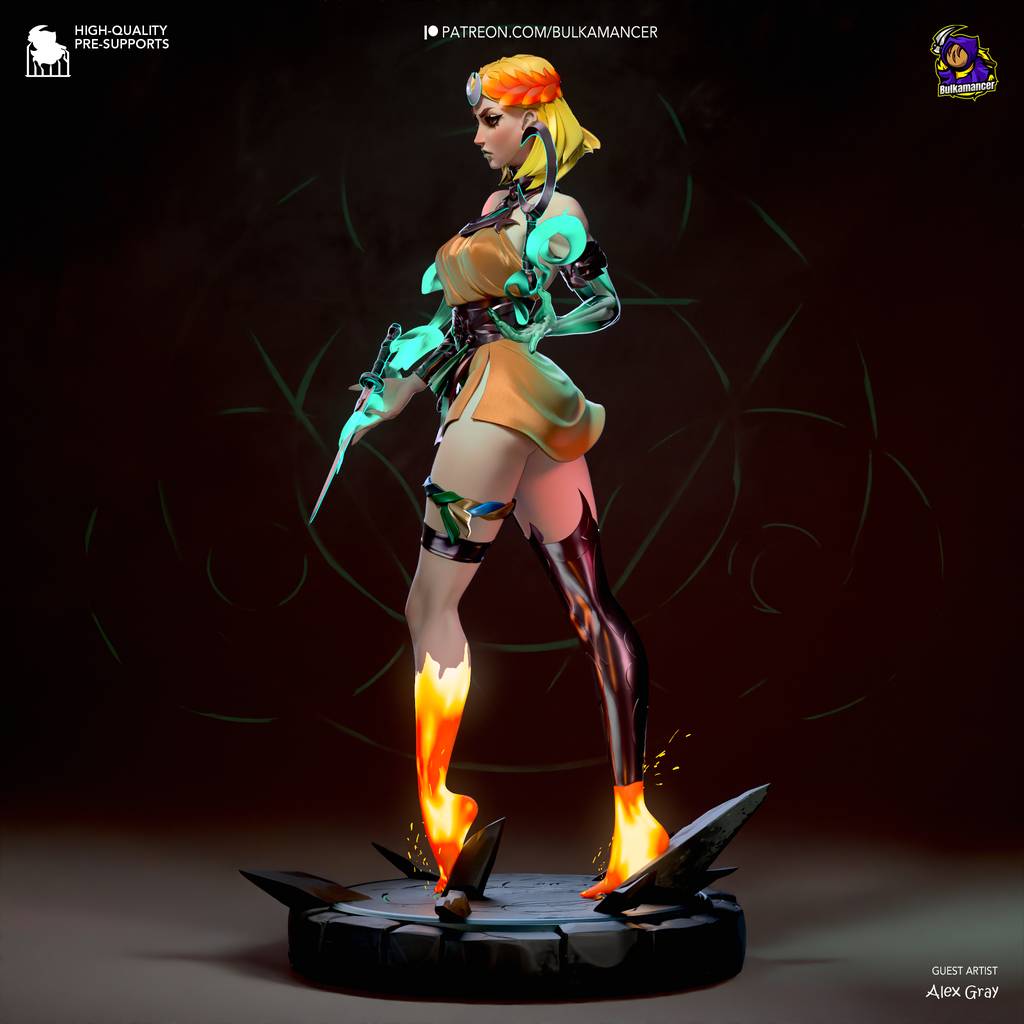 P站图纸印象馆 Bulkamancer 哈迪斯 墨利诺厄 Bulkamancer 哈迪斯 墨利诺厄