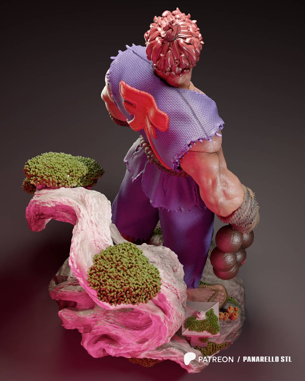 P站图纸印象馆 Panarello 街头霸王 豪鬼 Panarello 街头霸王 豪鬼