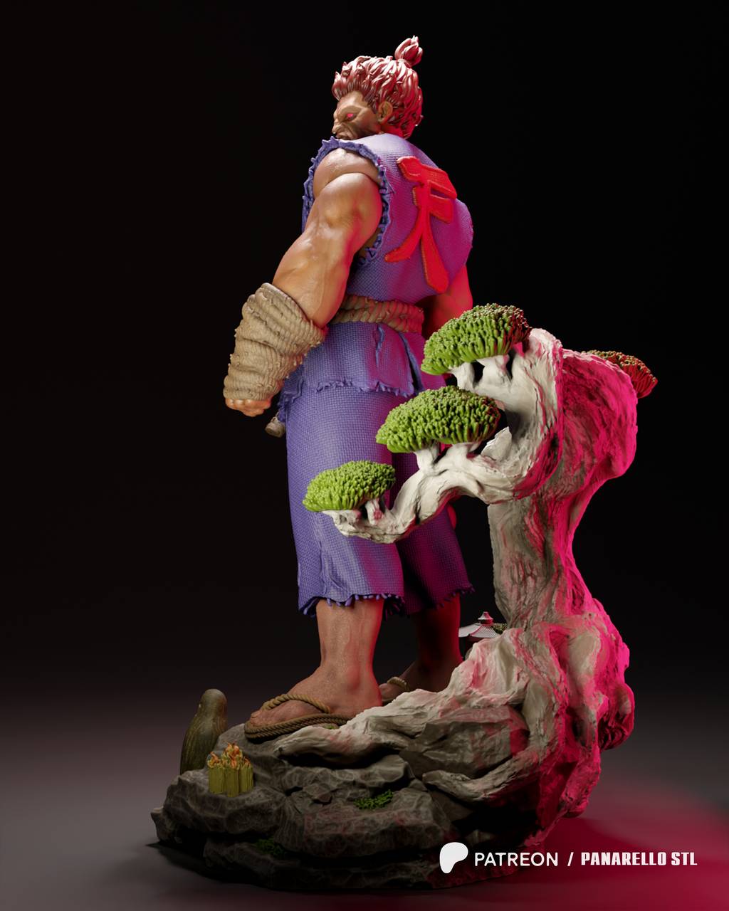 P站图纸印象馆 Panarello 街头霸王 豪鬼 Panarello 街头霸王 豪鬼