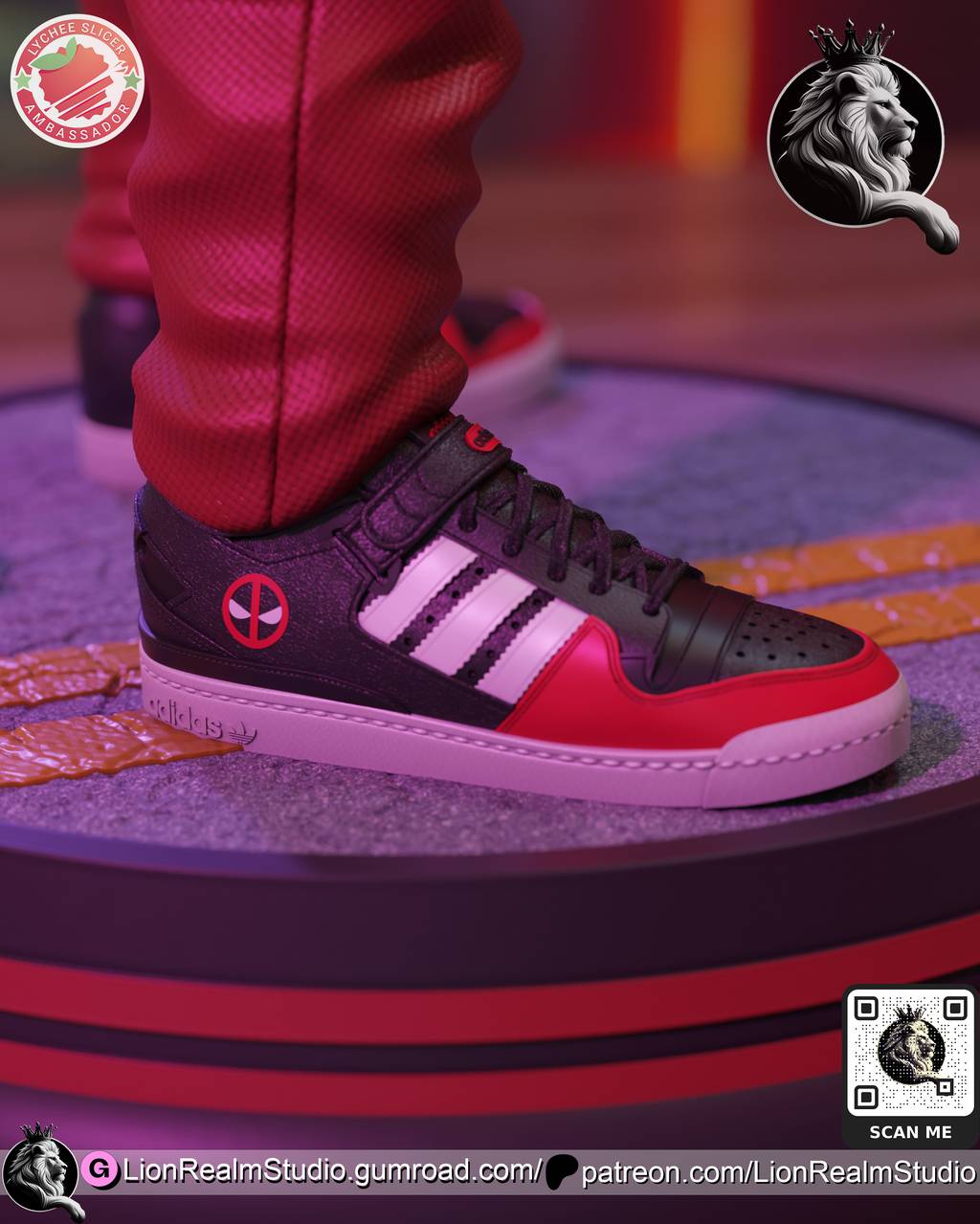 P站图纸印象馆 LionRealm 漫威 死待 LionRealm 漫威 死待