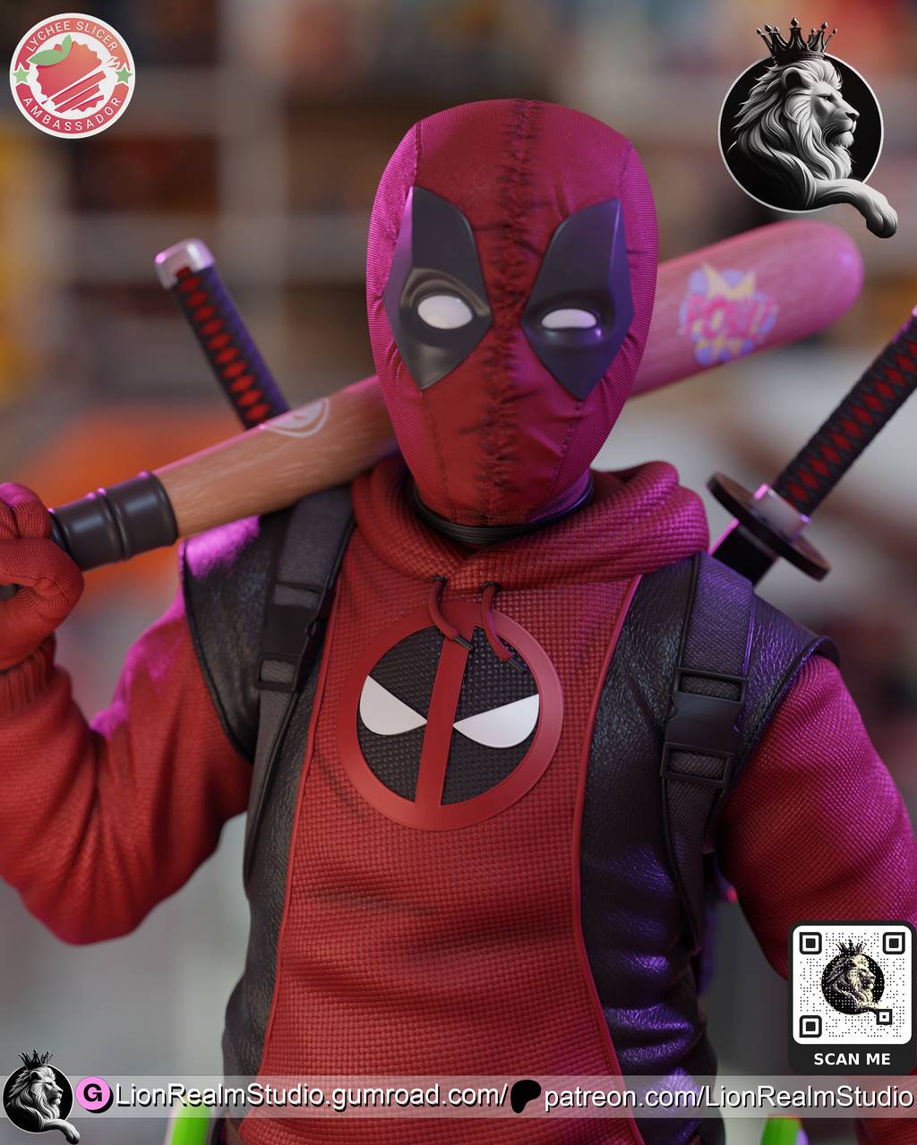 P站图纸印象馆 LionRealm 漫威 死待 LionRealm 漫威 死待