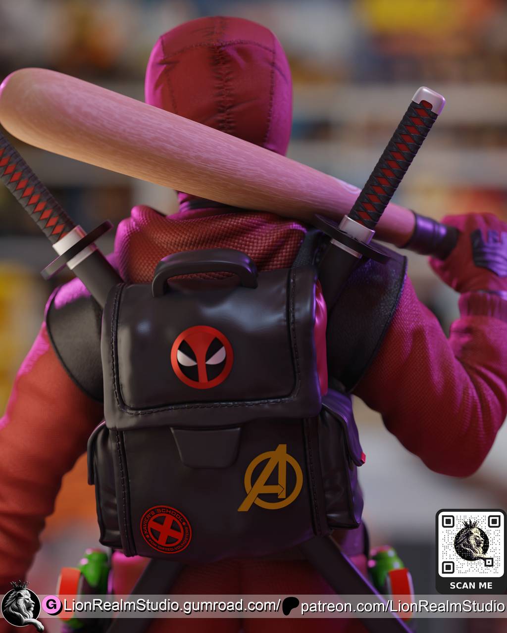 P站图纸印象馆 LionRealm 漫威 死待 LionRealm 漫威 死待