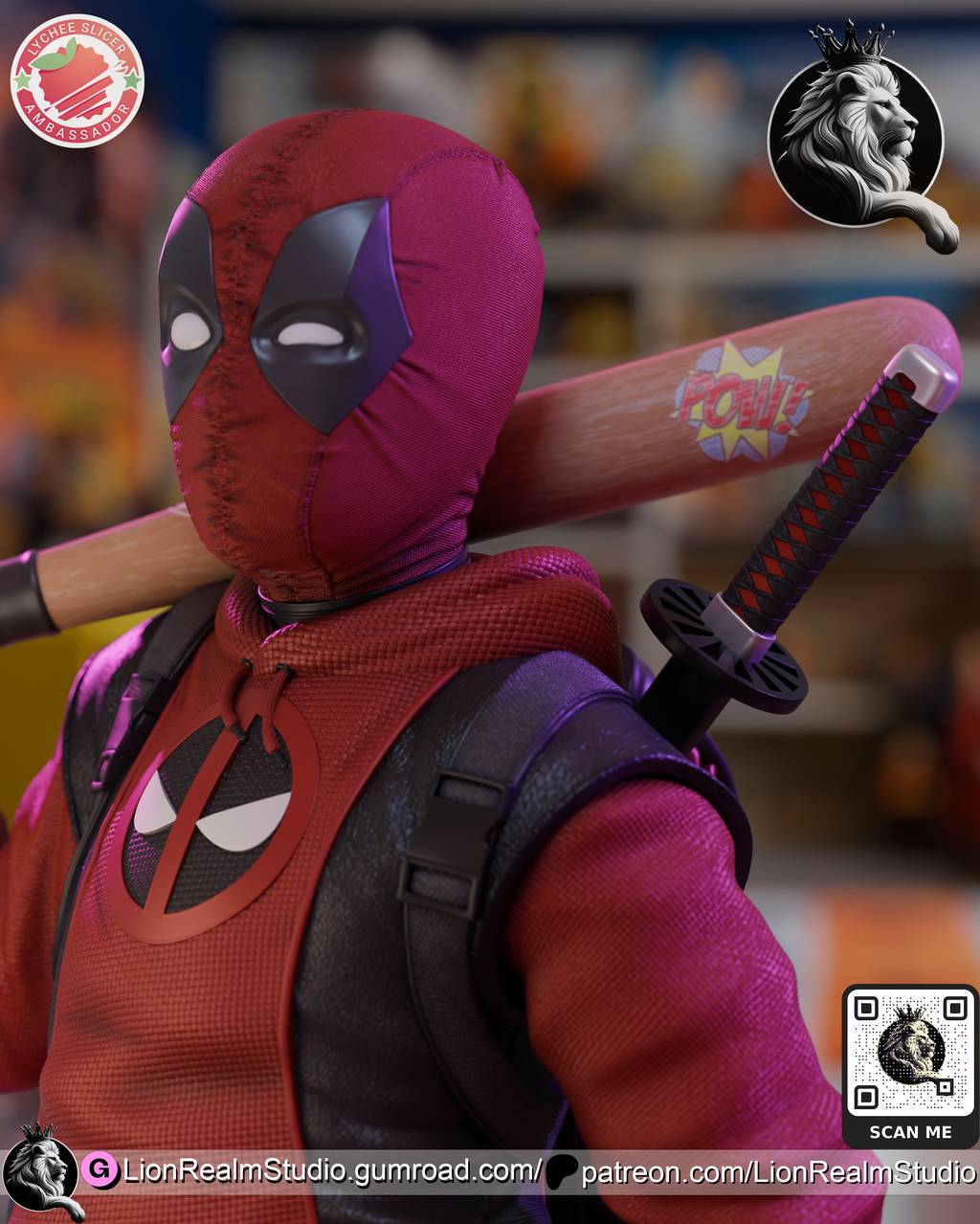 P站图纸印象馆 LionRealm 漫威 死待 LionRealm 漫威 死待