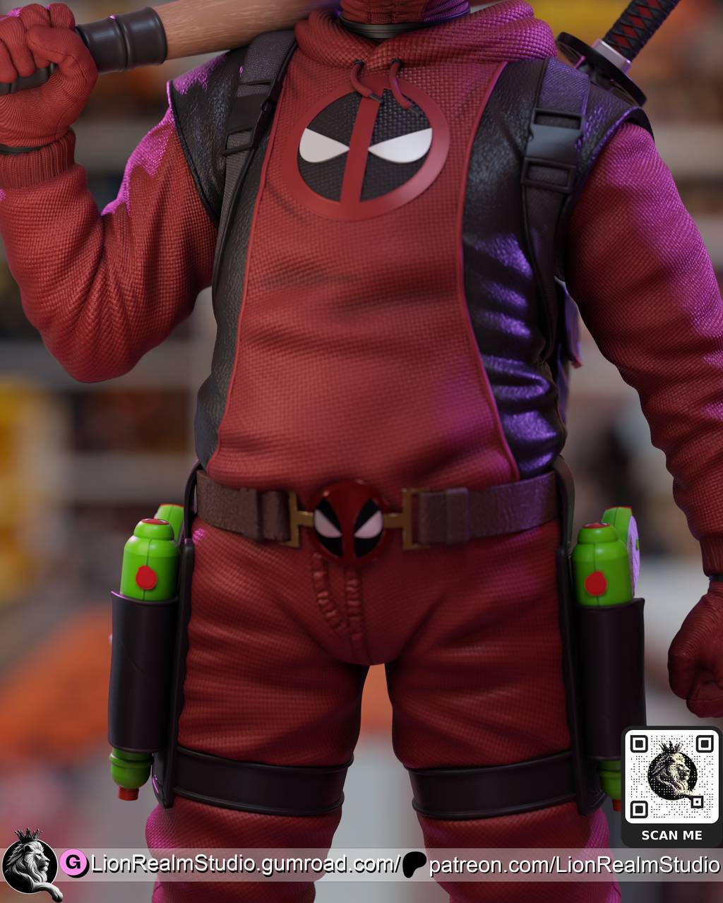 P站图纸印象馆 LionRealm 漫威 死待 LionRealm 漫威 死待