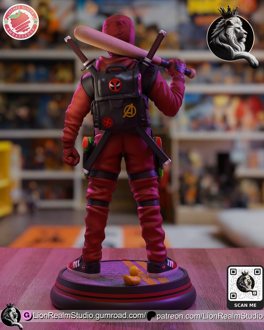 P站图纸印象馆 LionRealm 漫威 死待 LionRealm 漫威 死待