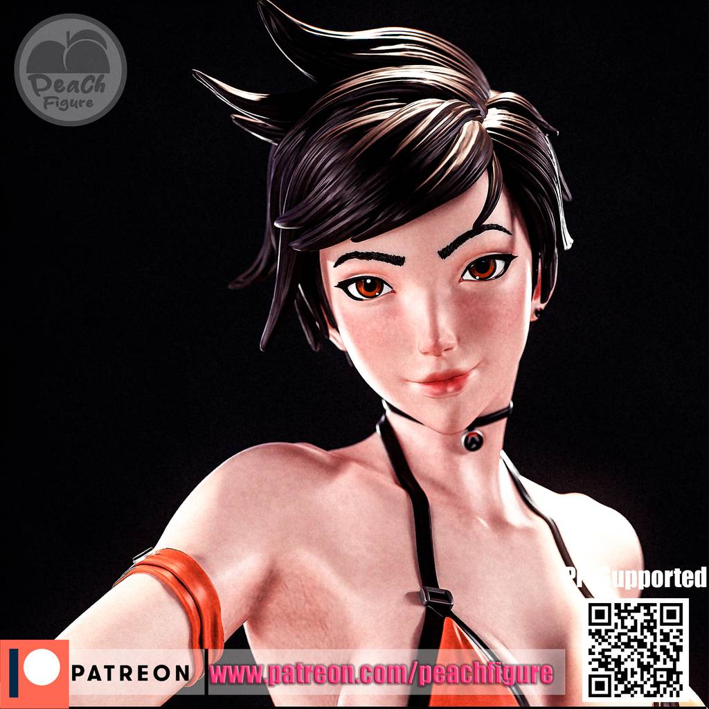 P站图纸印象馆 Peach Figure 守望先锋 猎空 Peach Figure 守望先锋 猎空