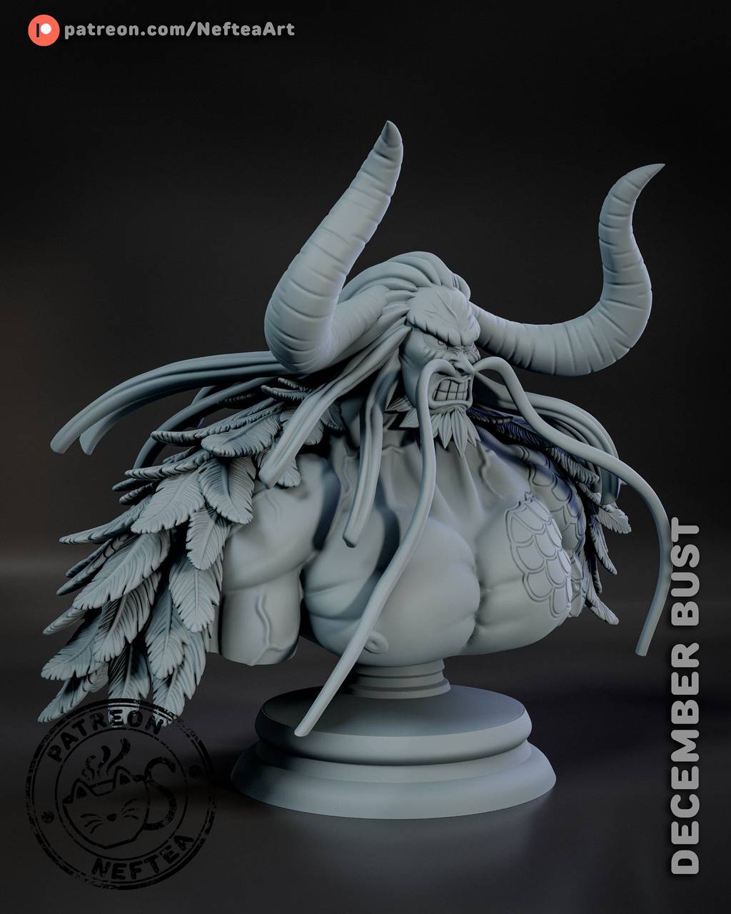 P站图纸印象馆 Neftea 海贼王 凯多 Neftea 海贼王 凯多