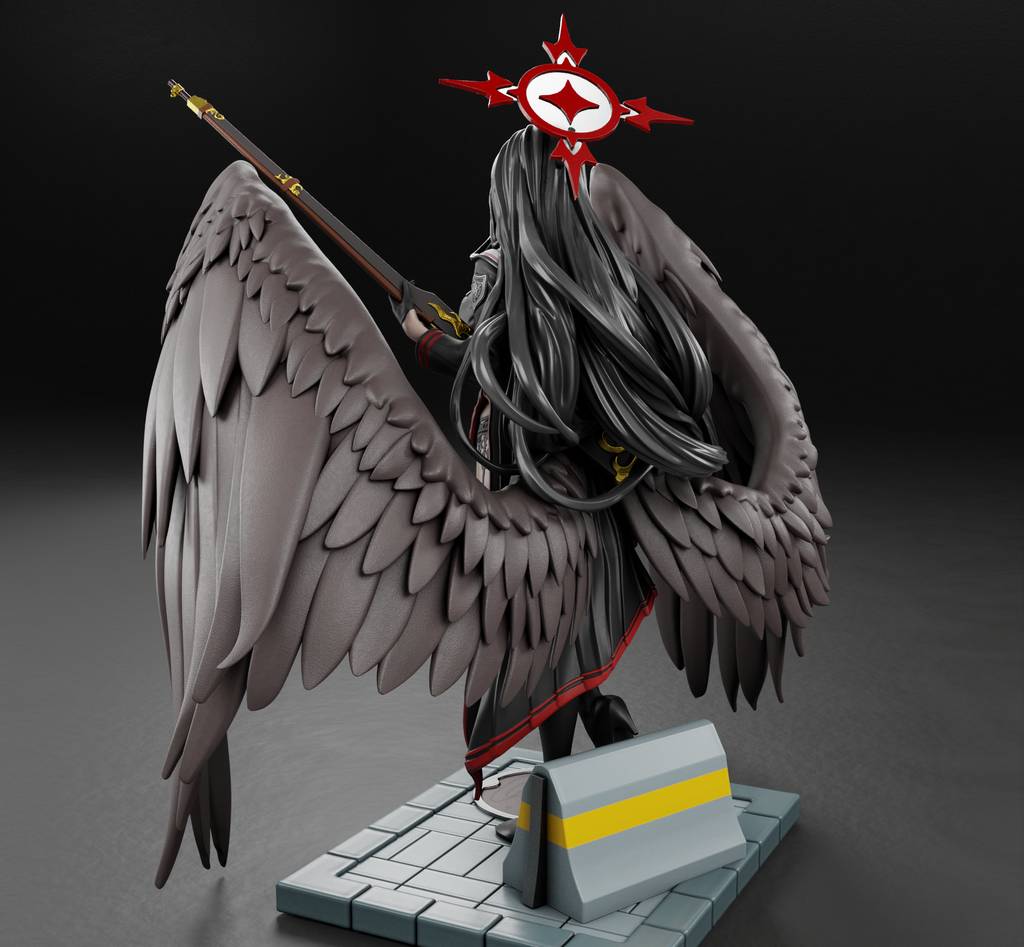 P站图纸印象馆 碧蓝档案 羽川莲见 碧蓝档案 羽川莲见