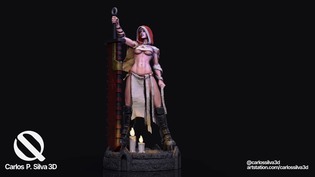 P站图纸印象馆 战锤40K 赎罪修女 战锤40K 赎罪修女