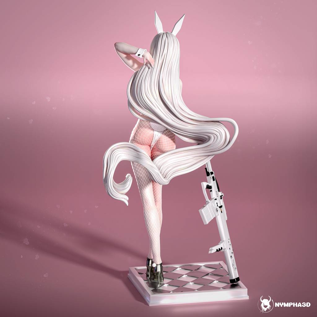 P站图纸印象馆 NYMPHA 3D nikke胜利女神 布兰儿 NYMPHA 3D nikke胜利女神 布兰儿