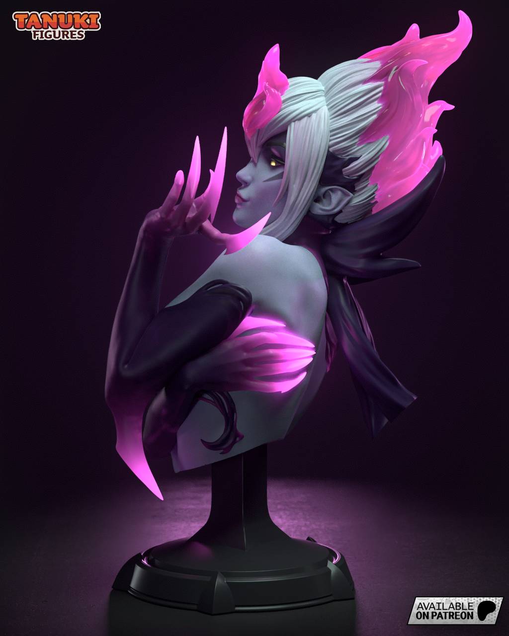 P站图纸印象馆 英雄联盟 伊芙琳 英雄联盟 伊芙琳