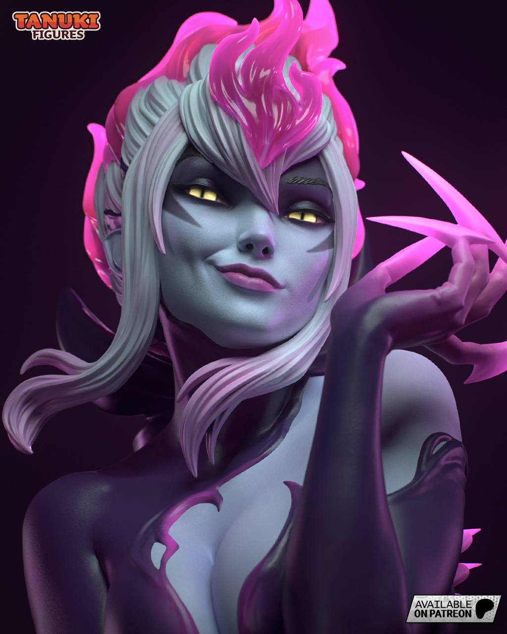 P站图纸印象馆 英雄联盟 伊芙琳 英雄联盟 伊芙琳