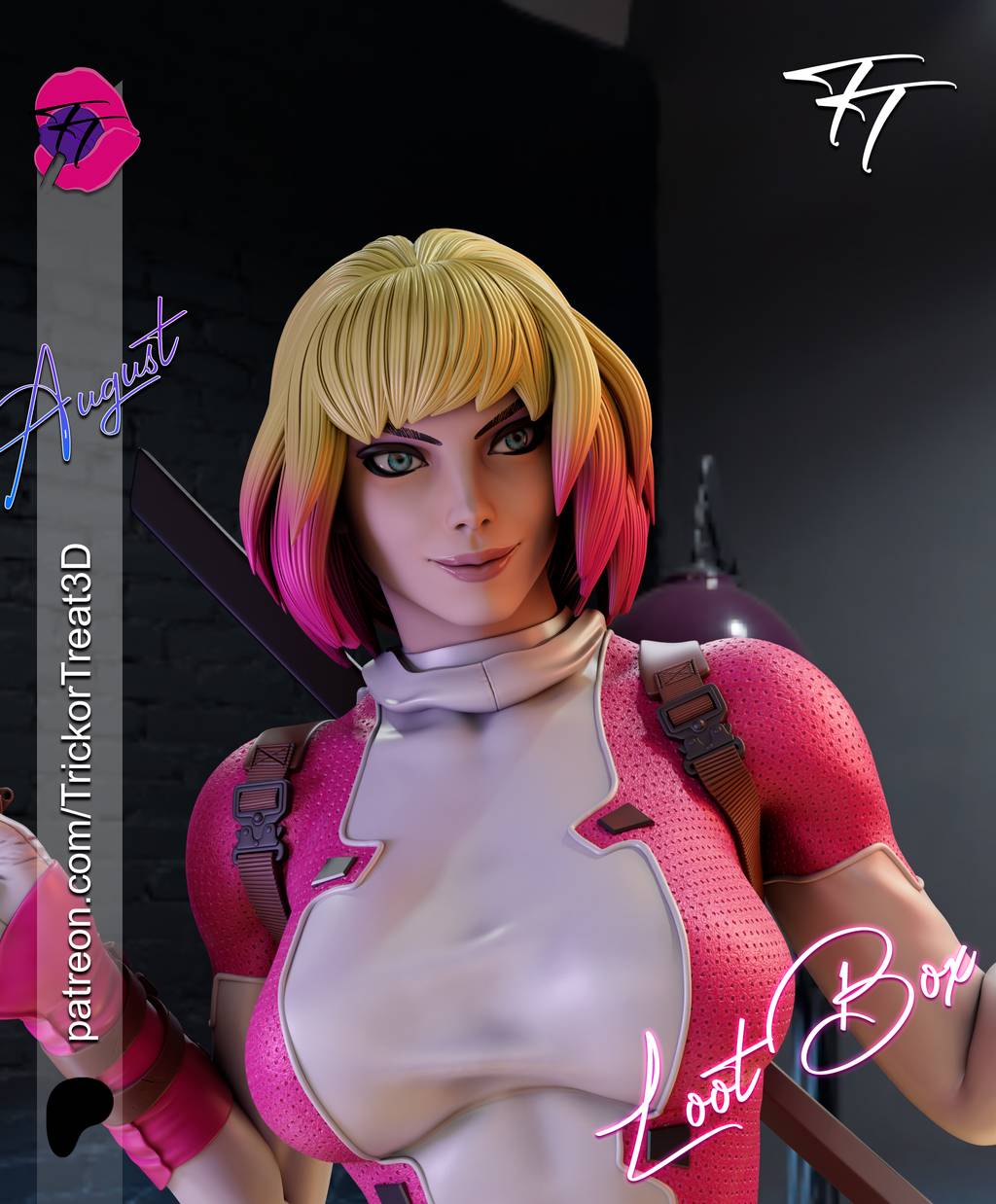 P站图纸印象馆 TT 漫威 格温侍 TT 漫威 格温侍