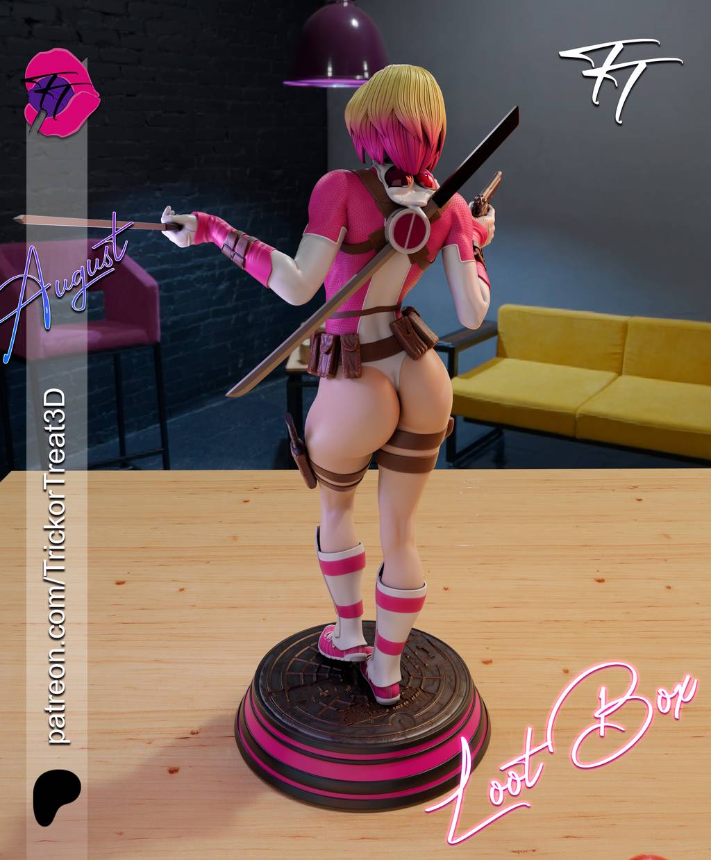 P站图纸印象馆 TT 漫威 格温侍 TT 漫威 格温侍