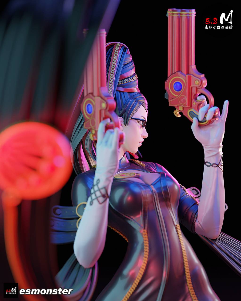 P站图纸印象馆 ESMonster 猎天使魔女 贝优妮塔 ESMonster 猎天使魔女 贝优妮塔