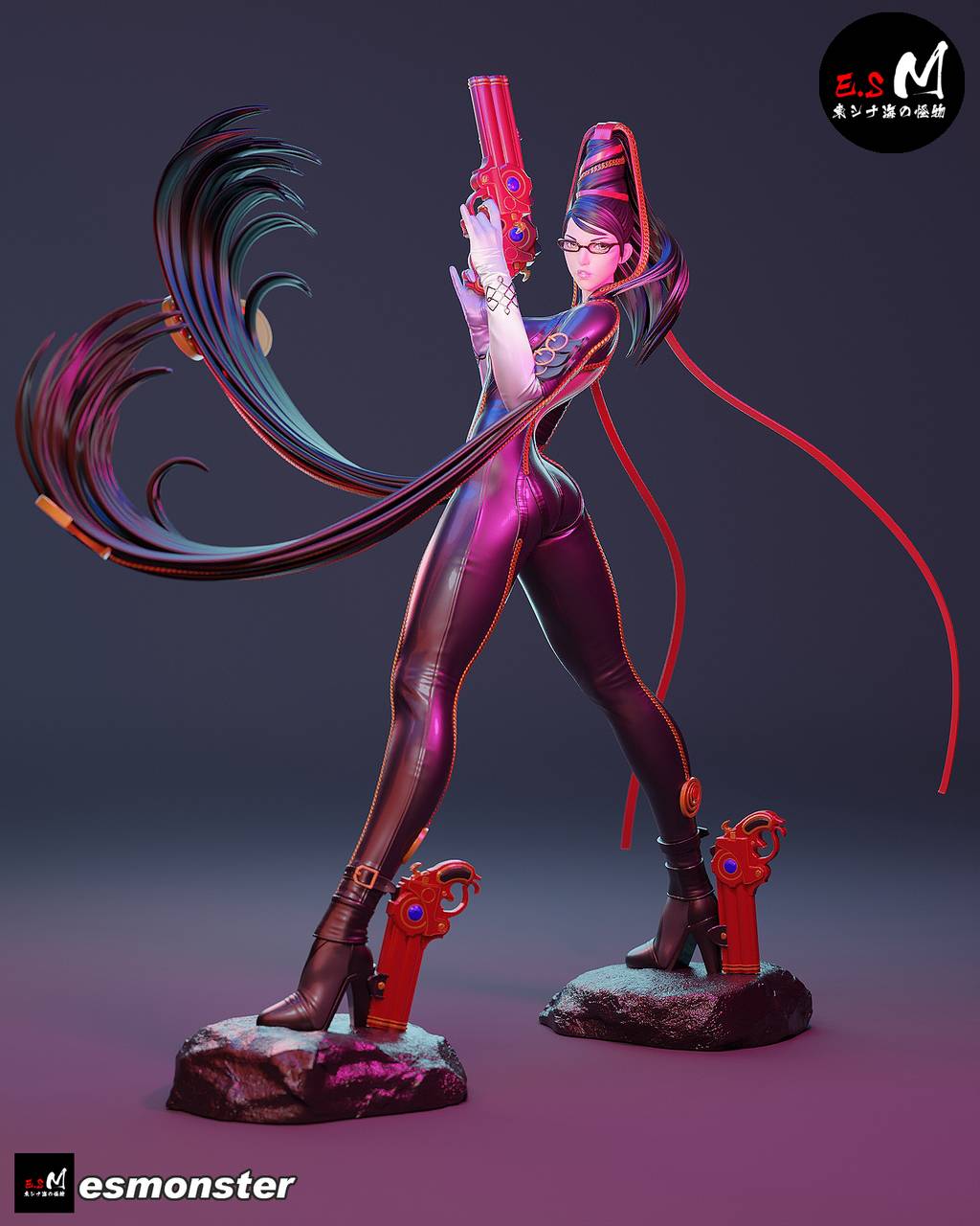 P站图纸印象馆 ESMonster 猎天使魔女 贝优妮塔 ESMonster 猎天使魔女 贝优妮塔