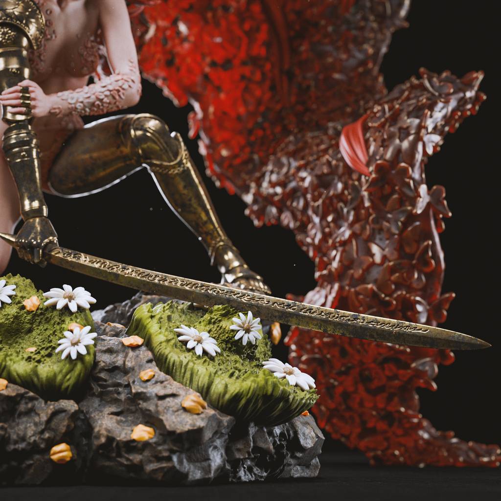 P站图纸印象馆 CA3D 艾尔登法环 玛莲妮亚 CA3D 艾尔登法环 玛莲妮亚