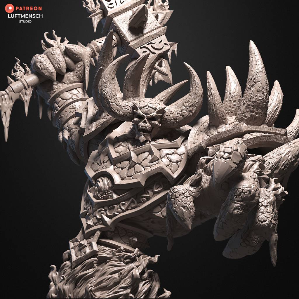 P站图纸印象馆 LuftMensch 魔兽世界 拉格纳罗斯 LuftMensch 魔兽世界 拉格纳罗斯