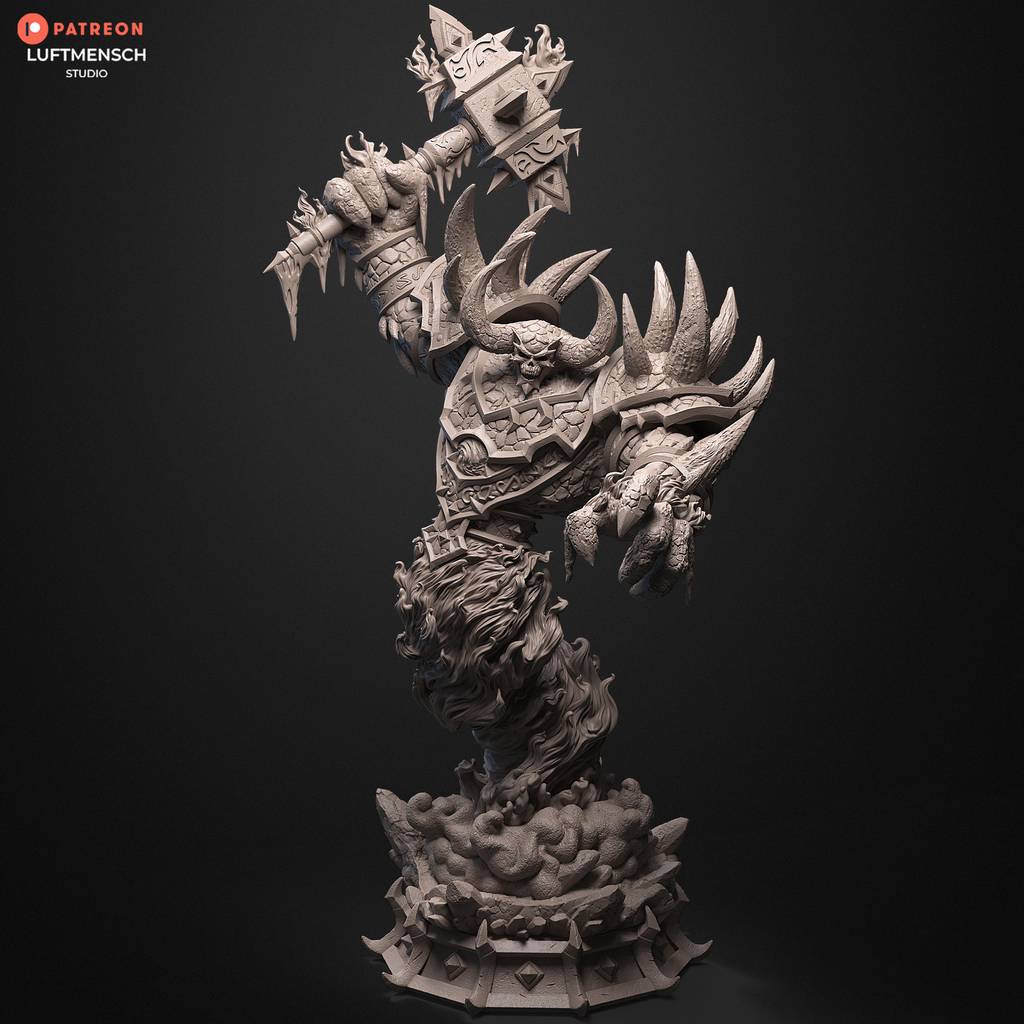 P站图纸印象馆 LuftMensch 魔兽世界 拉格纳罗斯 LuftMensch 魔兽世界 拉格纳罗斯