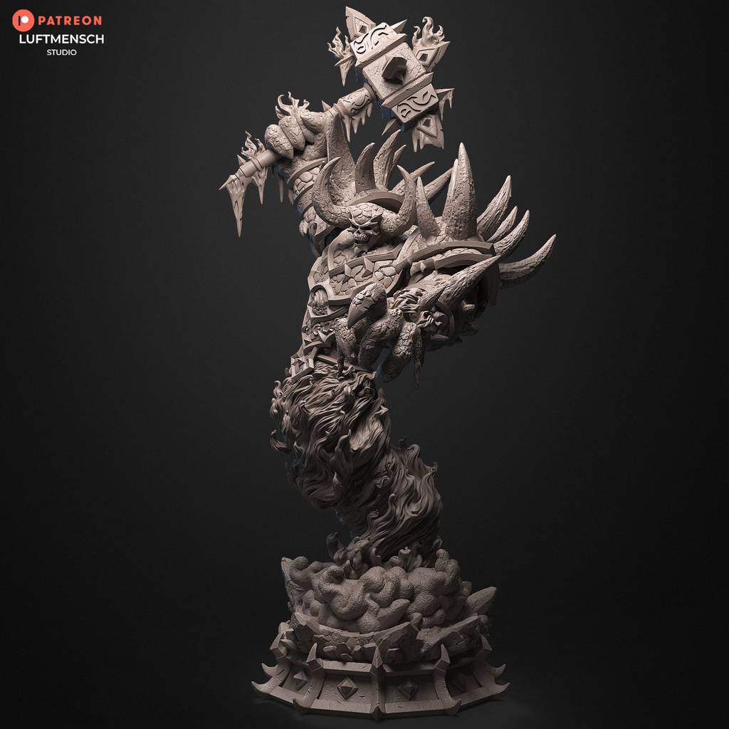 P站图纸印象馆 LuftMensch 魔兽世界 拉格纳罗斯 LuftMensch 魔兽世界 拉格纳罗斯