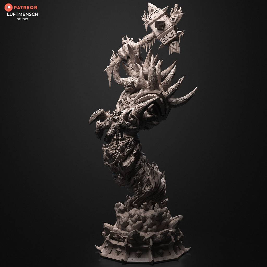 P站图纸印象馆 LuftMensch 魔兽世界 拉格纳罗斯 LuftMensch 魔兽世界 拉格纳罗斯