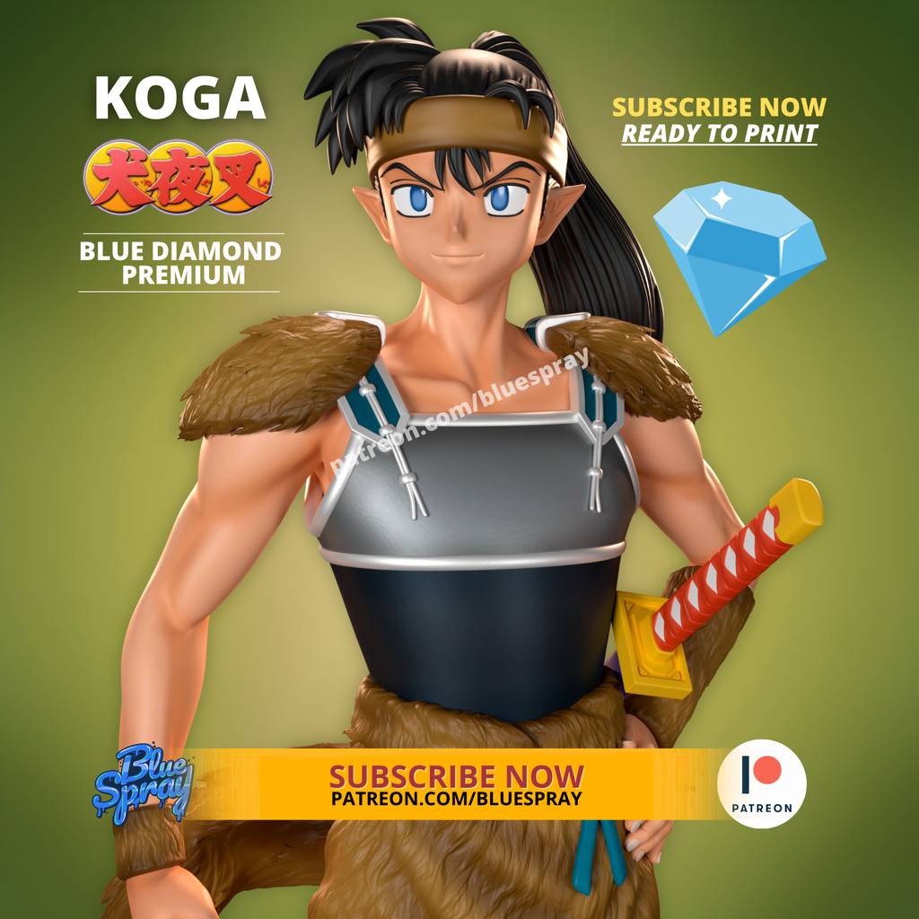 P站图纸印象馆 Blue Spray 犬夜叉 钢牙 Blue Spray 犬夜叉 钢牙