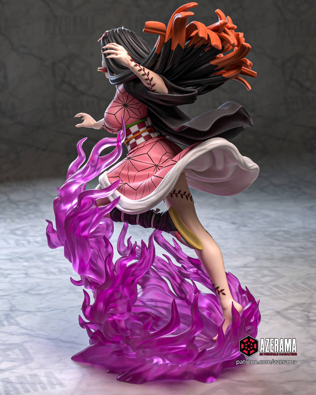 P站图纸印象馆 Azeram 鬼灭之刃 灶门祢豆子 Azeram 鬼灭之刃 灶门祢豆子