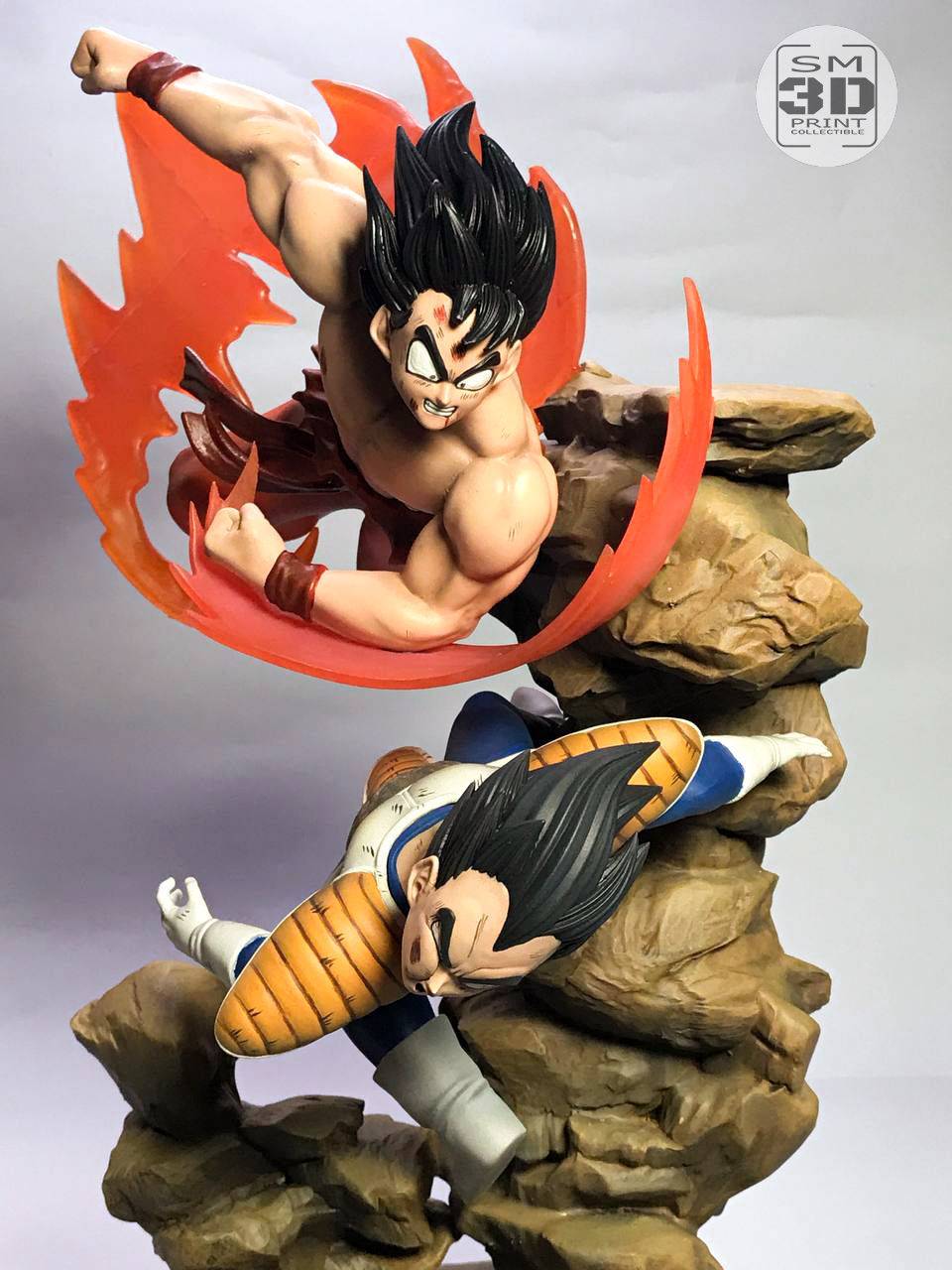 P站图纸印象馆 龙珠 悟空大战贝吉塔 龙珠 悟空大战贝吉塔