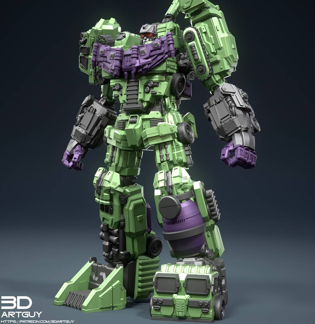 P站图纸印象馆 3DArtGuy 变形金刚 毁灭者 3DArtGuy 变形金刚 毁灭者
