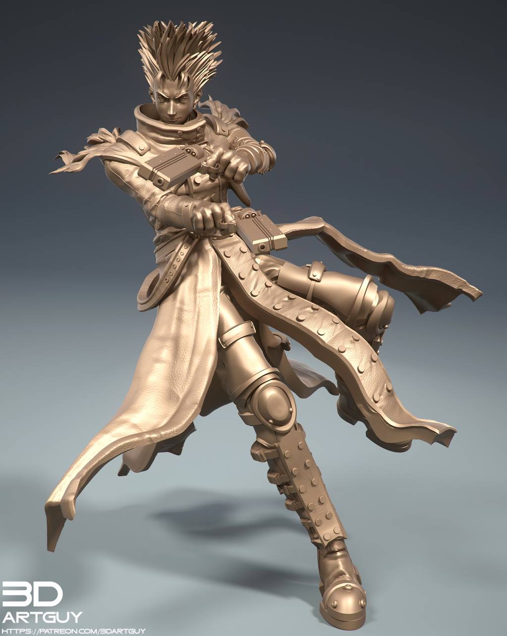 P站图纸印象馆 3DArtGuy 枪神 法修・史丹比特 3DArtGuy 枪神 法修・史丹比特