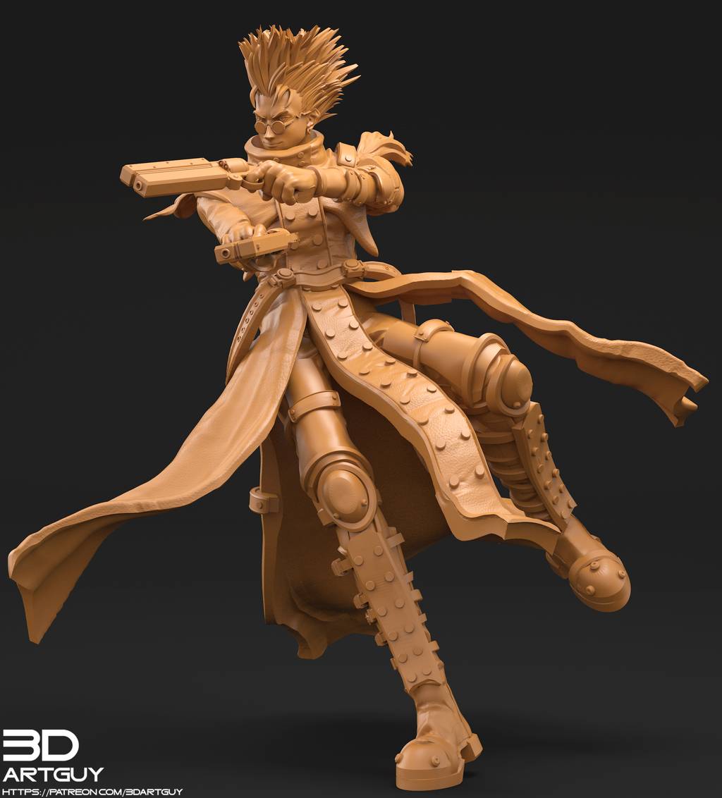 P站图纸印象馆 3DArtGuy 枪神 法修・史丹比特 3DArtGuy 枪神 法修・史丹比特