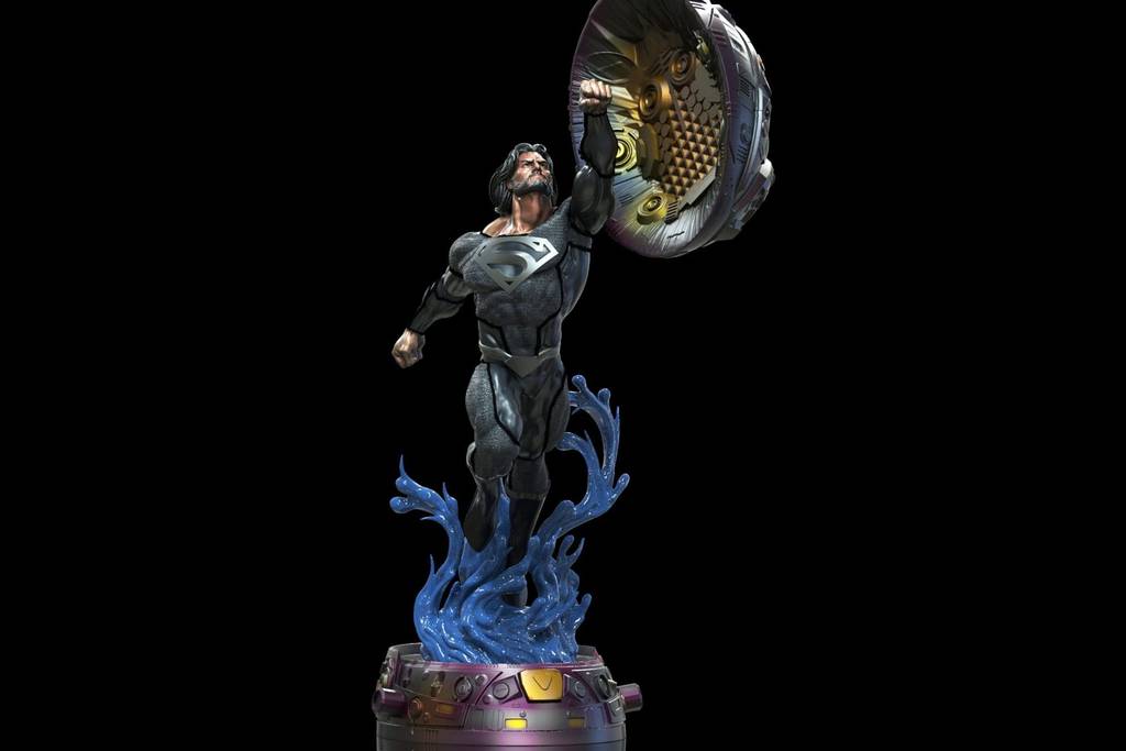 P站图纸印象馆 DC漫画 黑衣超人 DC漫画 黑衣超人