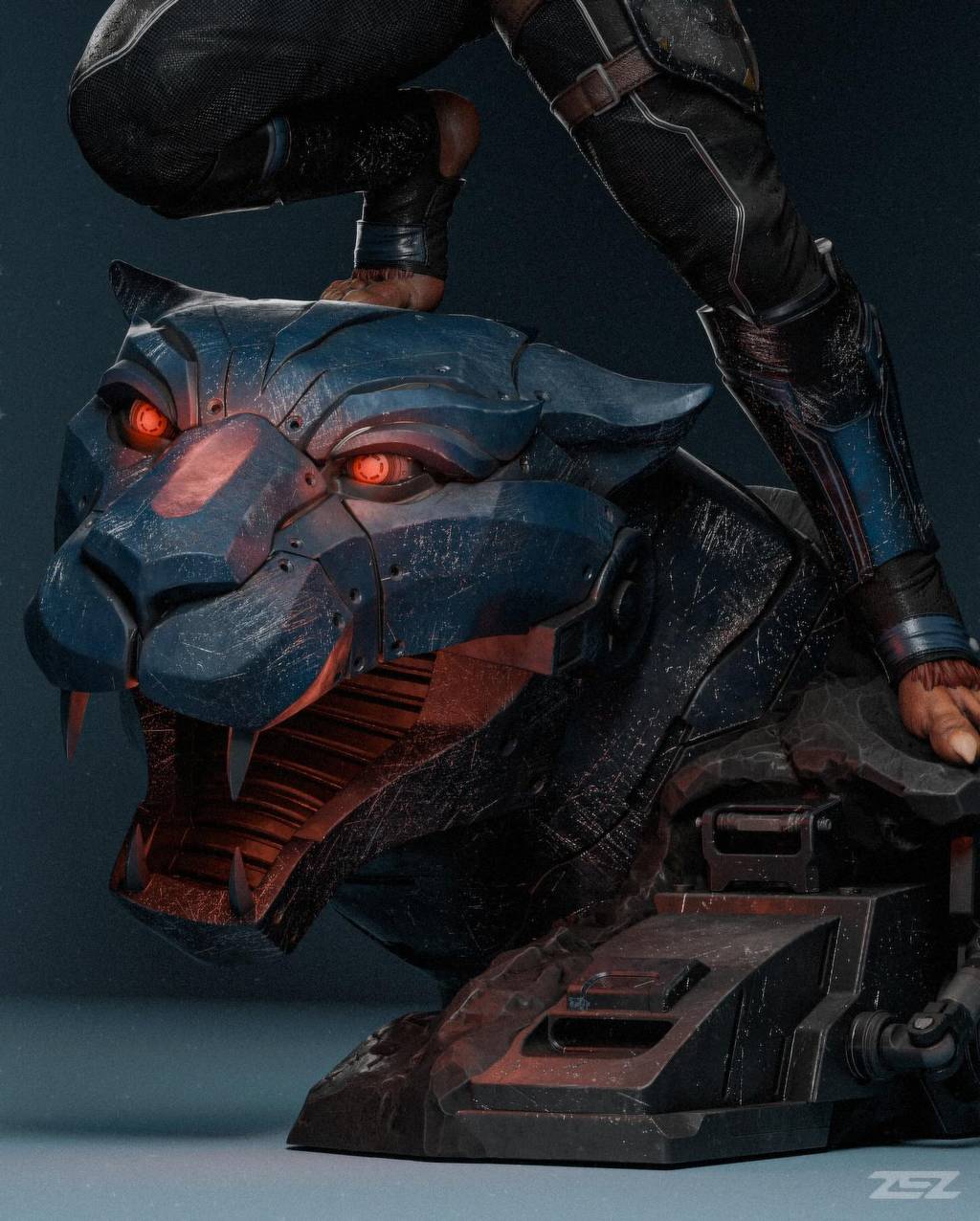 P站图纸印象馆 ZEZ STUDIOS 霹雳猫 狮猫 ZEZ STUDIOS 霹雳猫 狮猫