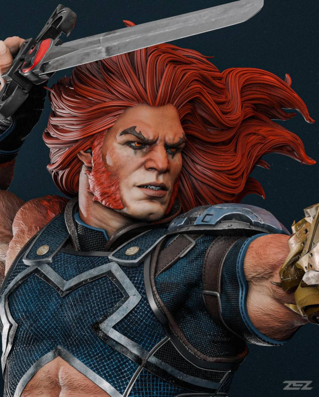 P站图纸印象馆 ZEZ STUDIOS 霹雳猫 狮猫 ZEZ STUDIOS 霹雳猫 狮猫