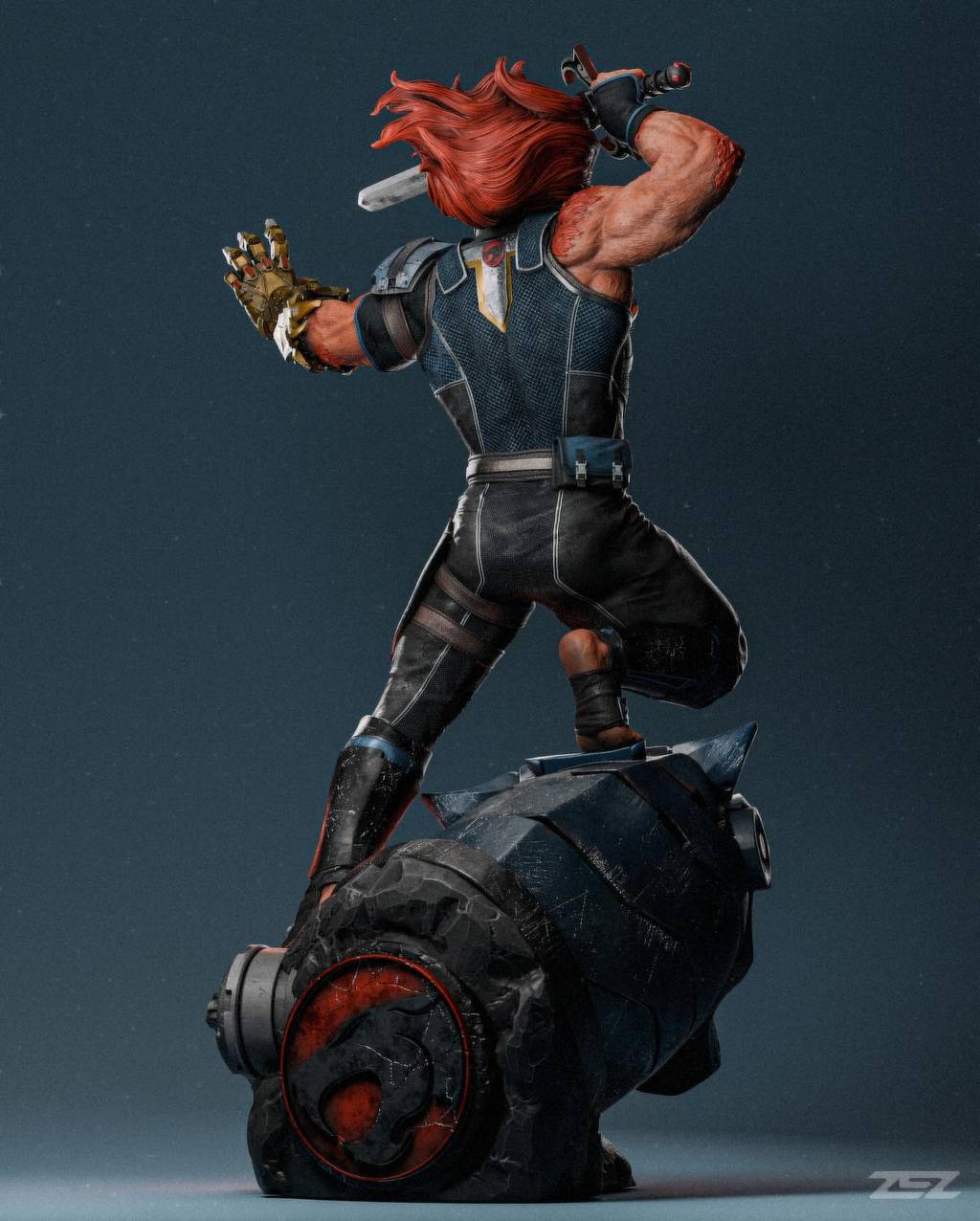 P站图纸印象馆 ZEZ STUDIOS 霹雳猫 狮猫 ZEZ STUDIOS 霹雳猫 狮猫