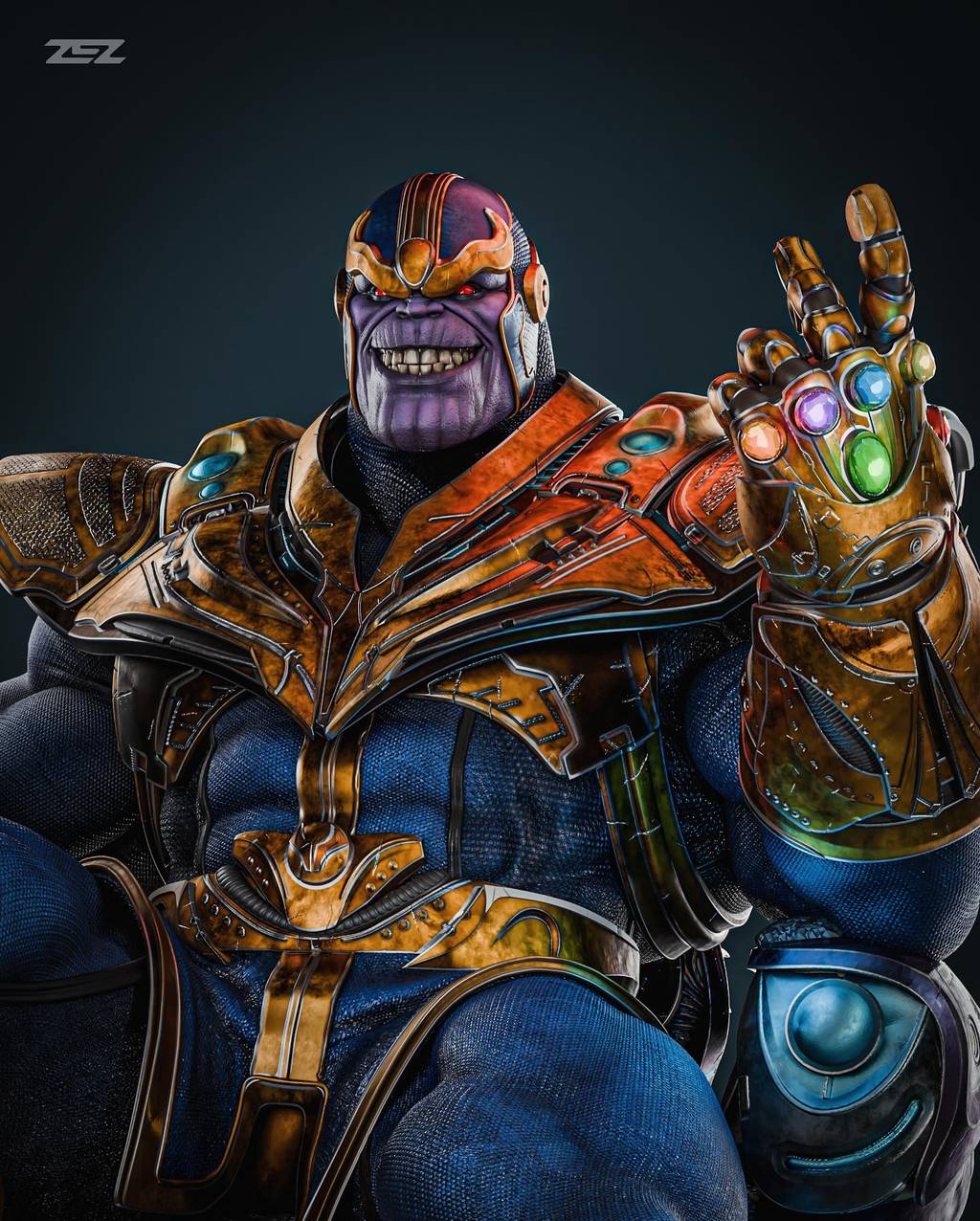 P站图纸印象馆 ZEZ STUDIOS 漫威 灭霸 ZEZ STUDIOS 漫威 灭霸