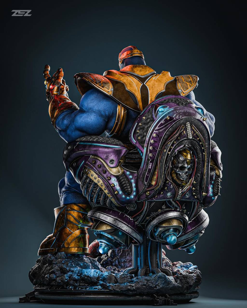 P站图纸印象馆 ZEZ STUDIOS 漫威 灭霸 ZEZ STUDIOS 漫威 灭霸