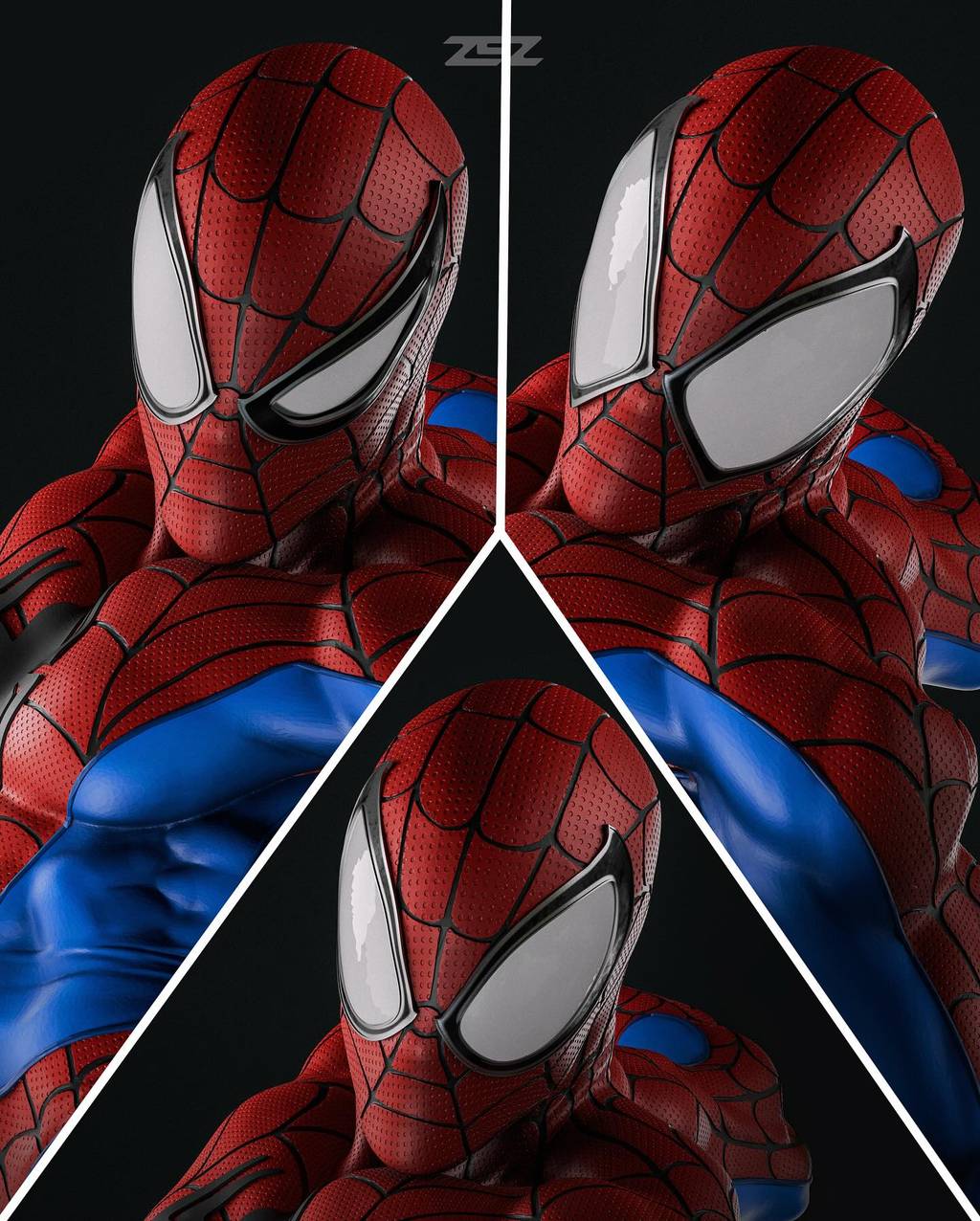 P站图纸印象馆 ZEZ STUDIOS 漫威 蜘蛛侠大战绿巨人 ZEZ STUDIOS 漫威 蜘蛛侠大战绿巨人