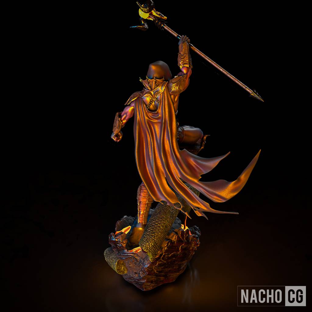 P站图纸印象馆 Nacho CG 宇宙的巨人希曼 骷髅王 Nacho CG 宇宙的巨人希曼 骷髅王