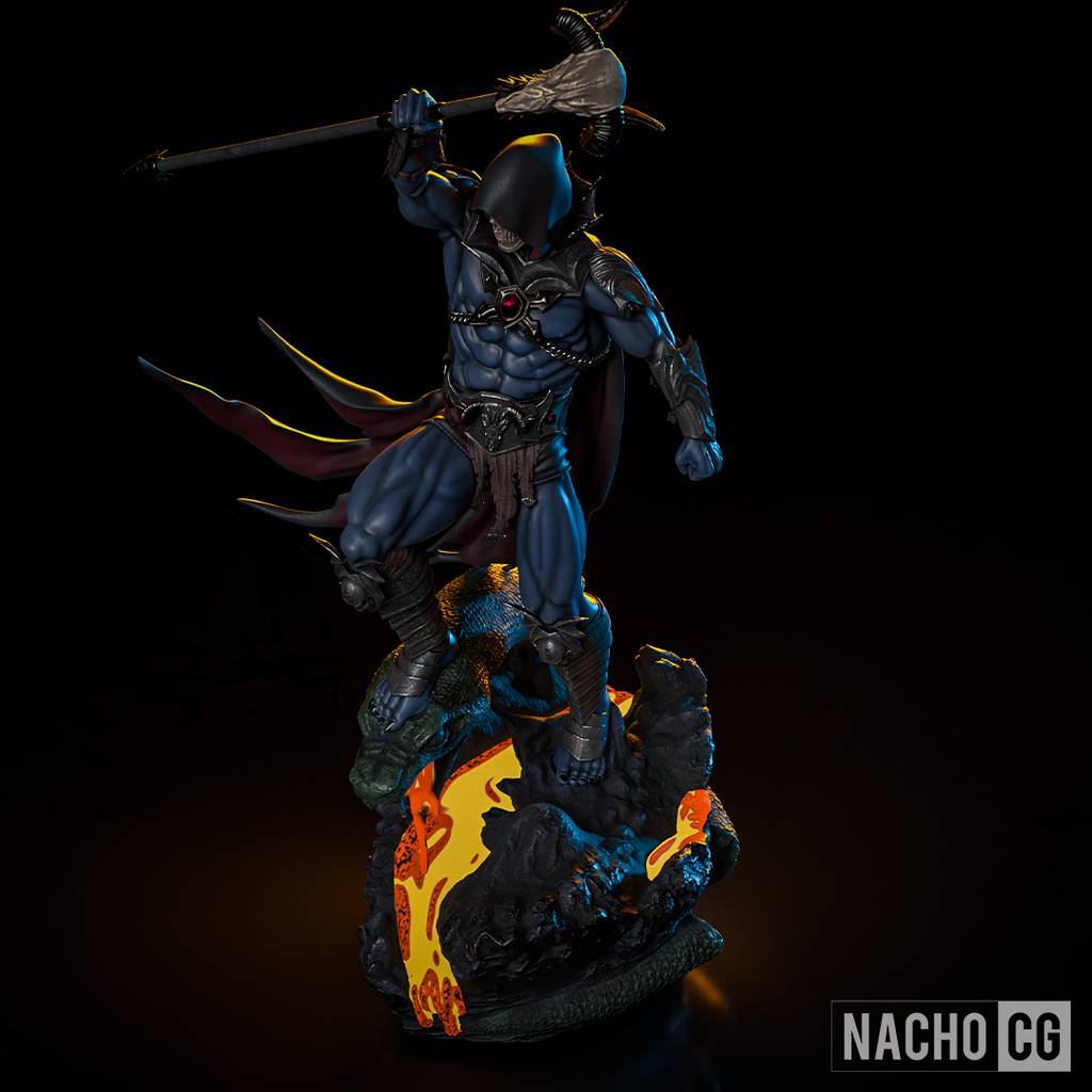 P站图纸印象馆 Nacho CG 宇宙的巨人希曼 骷髅王 Nacho CG 宇宙的巨人希曼 骷髅王