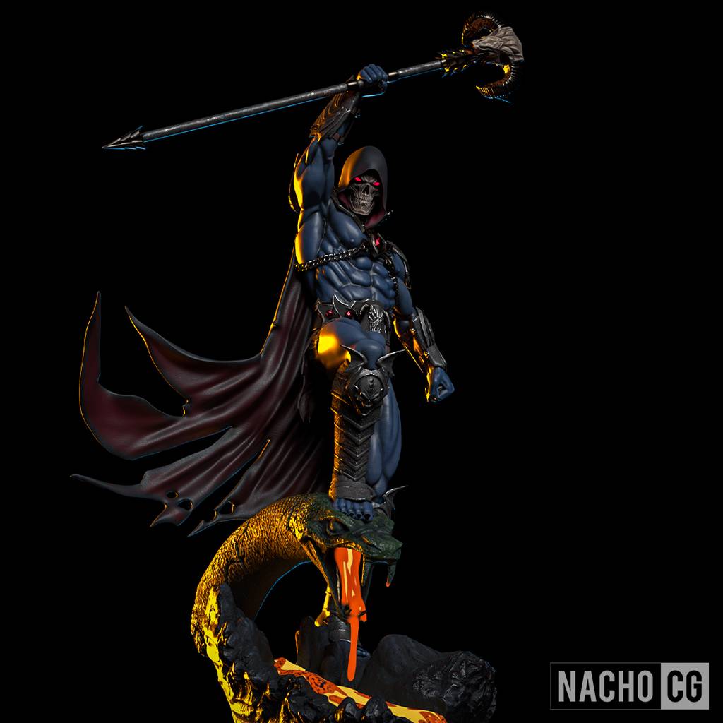 P站图纸印象馆 Nacho CG 宇宙的巨人希曼 骷髅王 Nacho CG 宇宙的巨人希曼 骷髅王